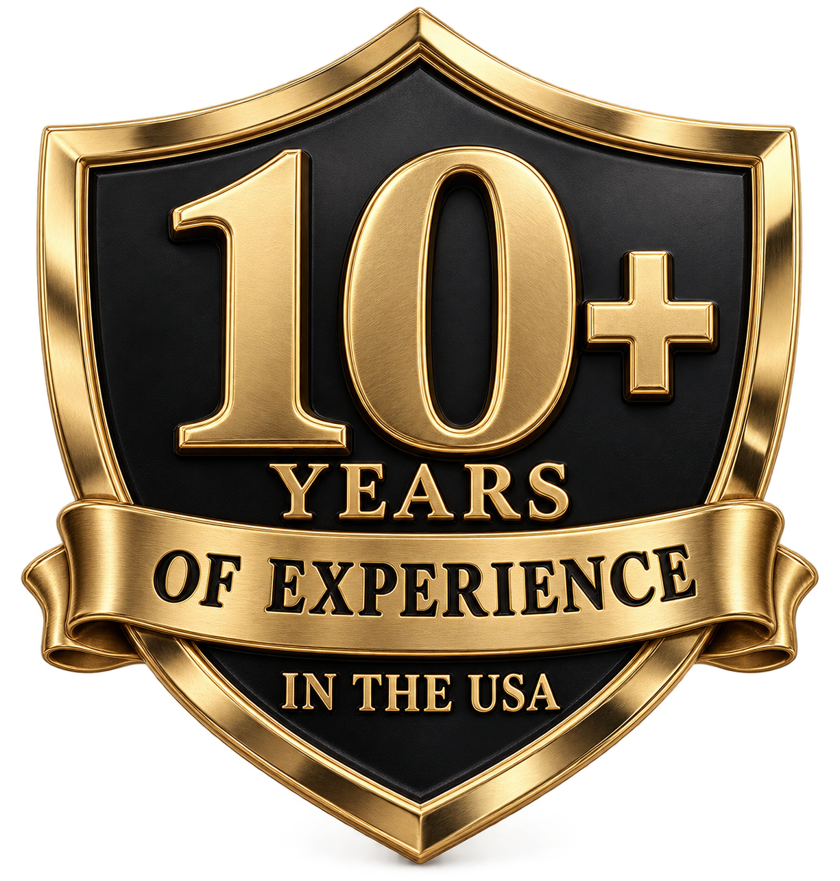 10+ years of experience in the USA
